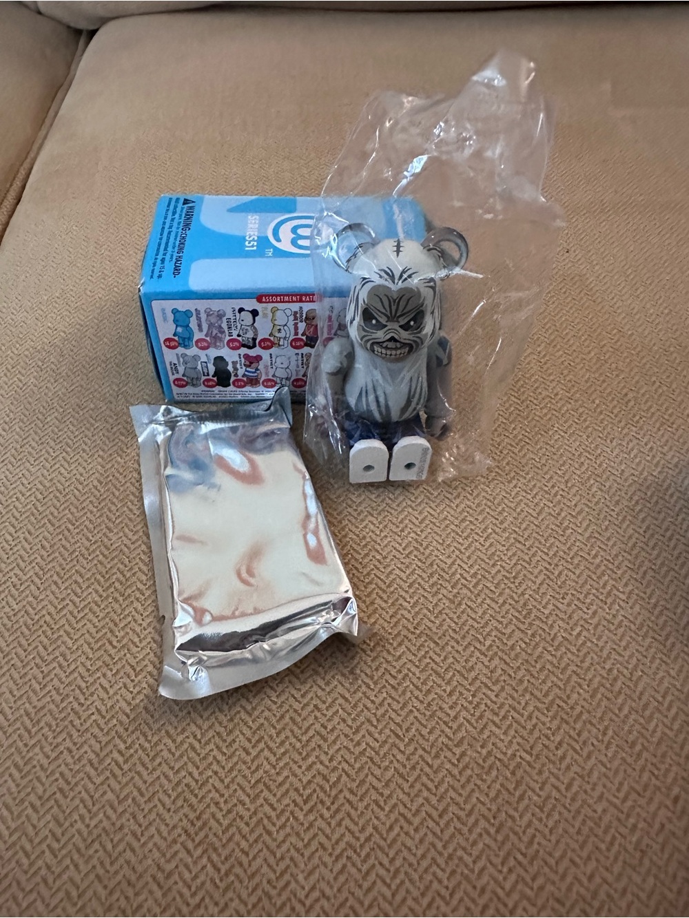 Medicom Toy BE@RBRICK Series 51 Figure w/ Box; “Killers” Eddie-Iron Maiden